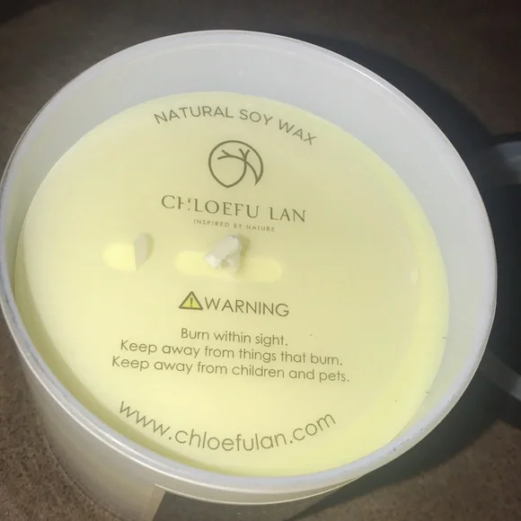 Chloefu LAN PGardenia Scented Candle Highly Scented, 7.1oz|45 Hour Long burn - Picture 7 of 7